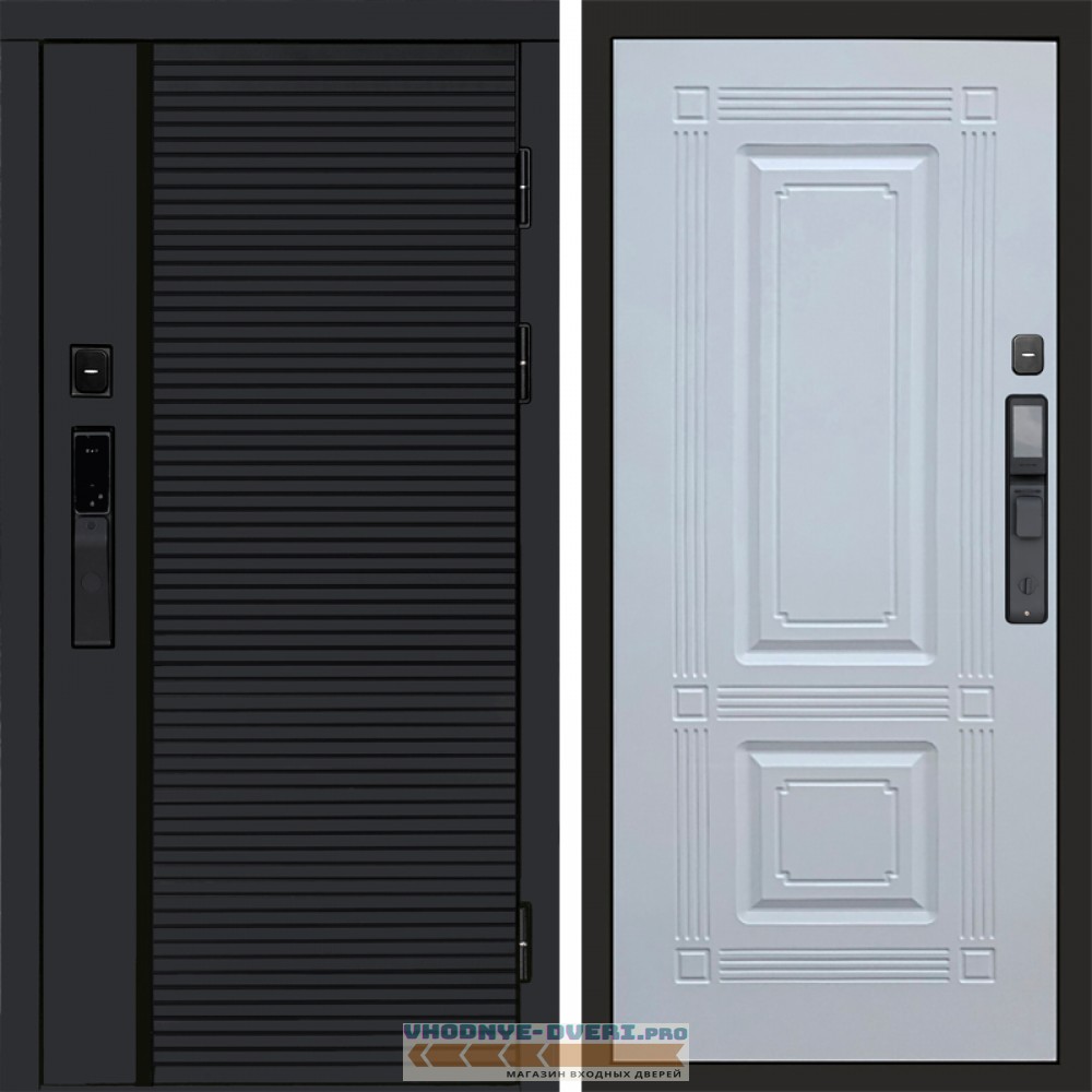 Termo Door  Smart (Смарт) Black Line Мадрид Белый софт